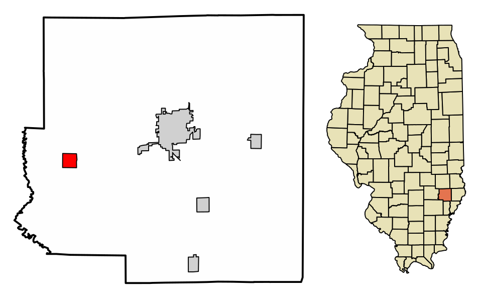 Locator map of Noble