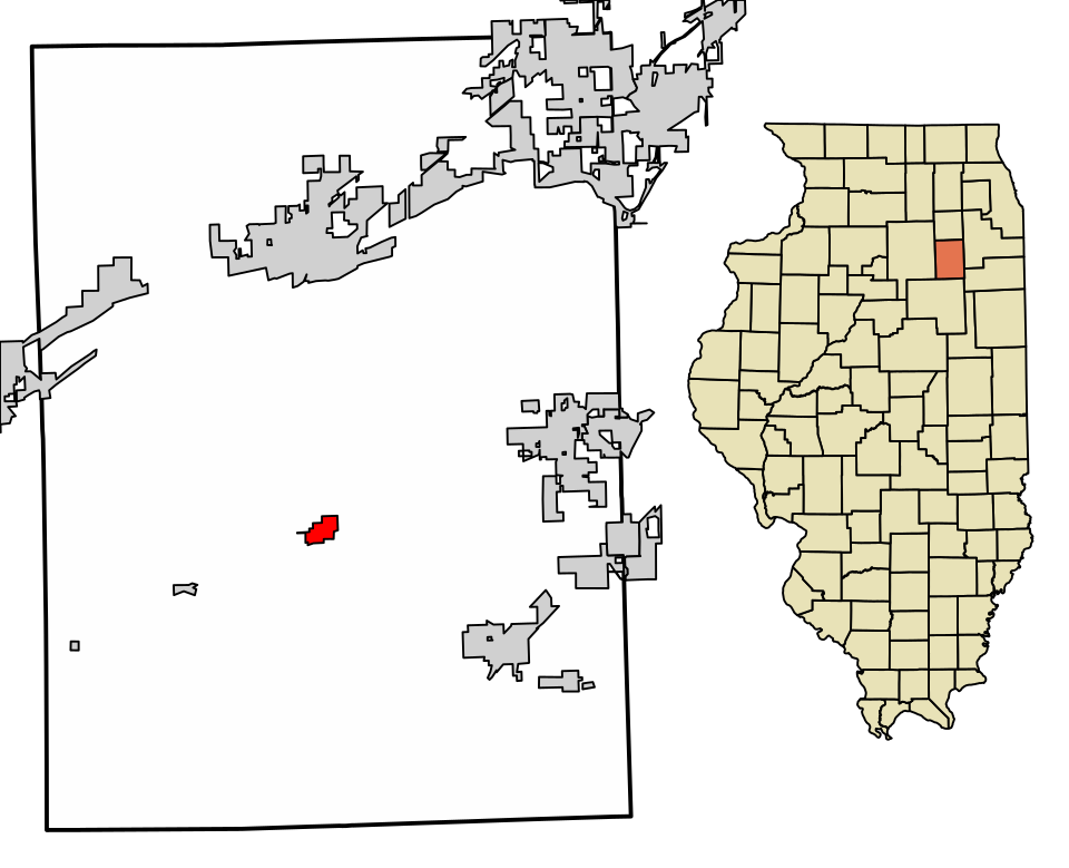 Locator map of Mazon