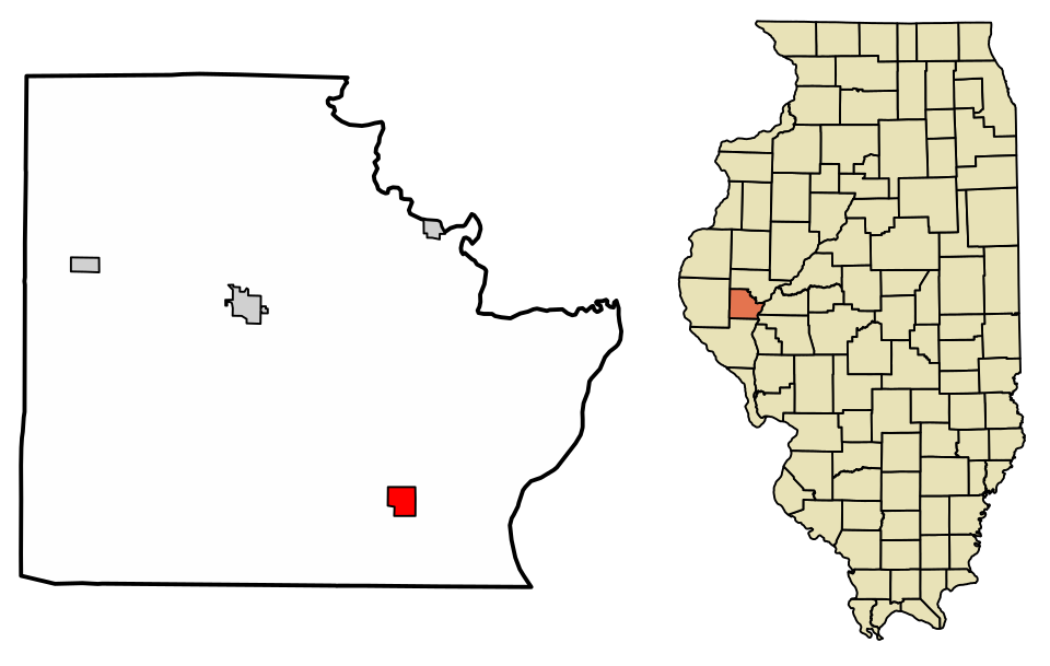 Locator map of Versailles