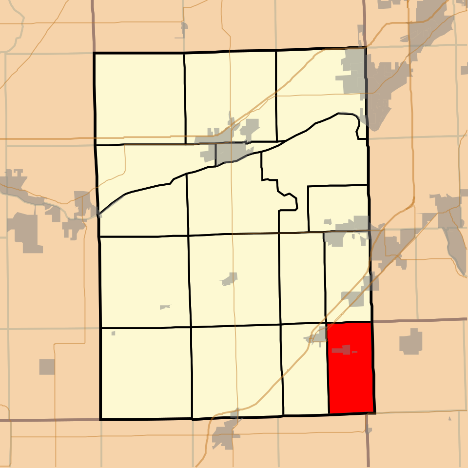 Locator map of Greenfield