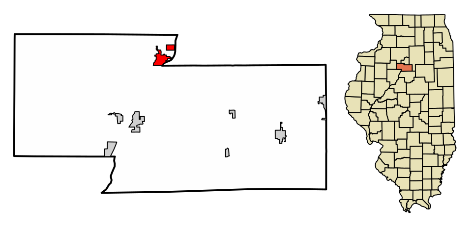 Locator map of Henry