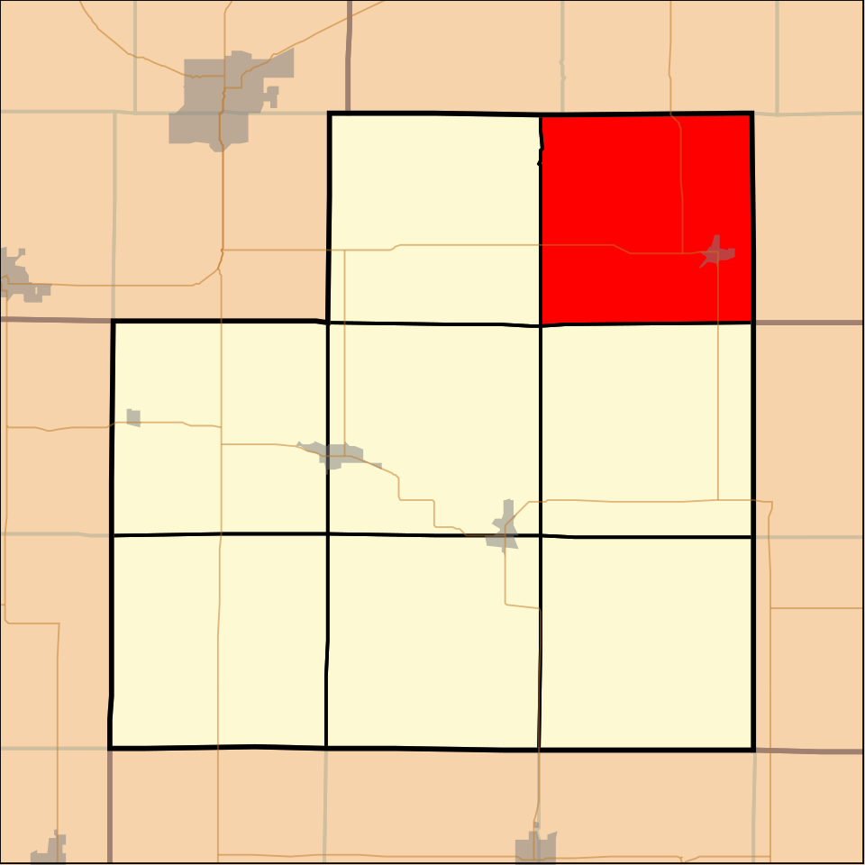 Locator map of Osceola