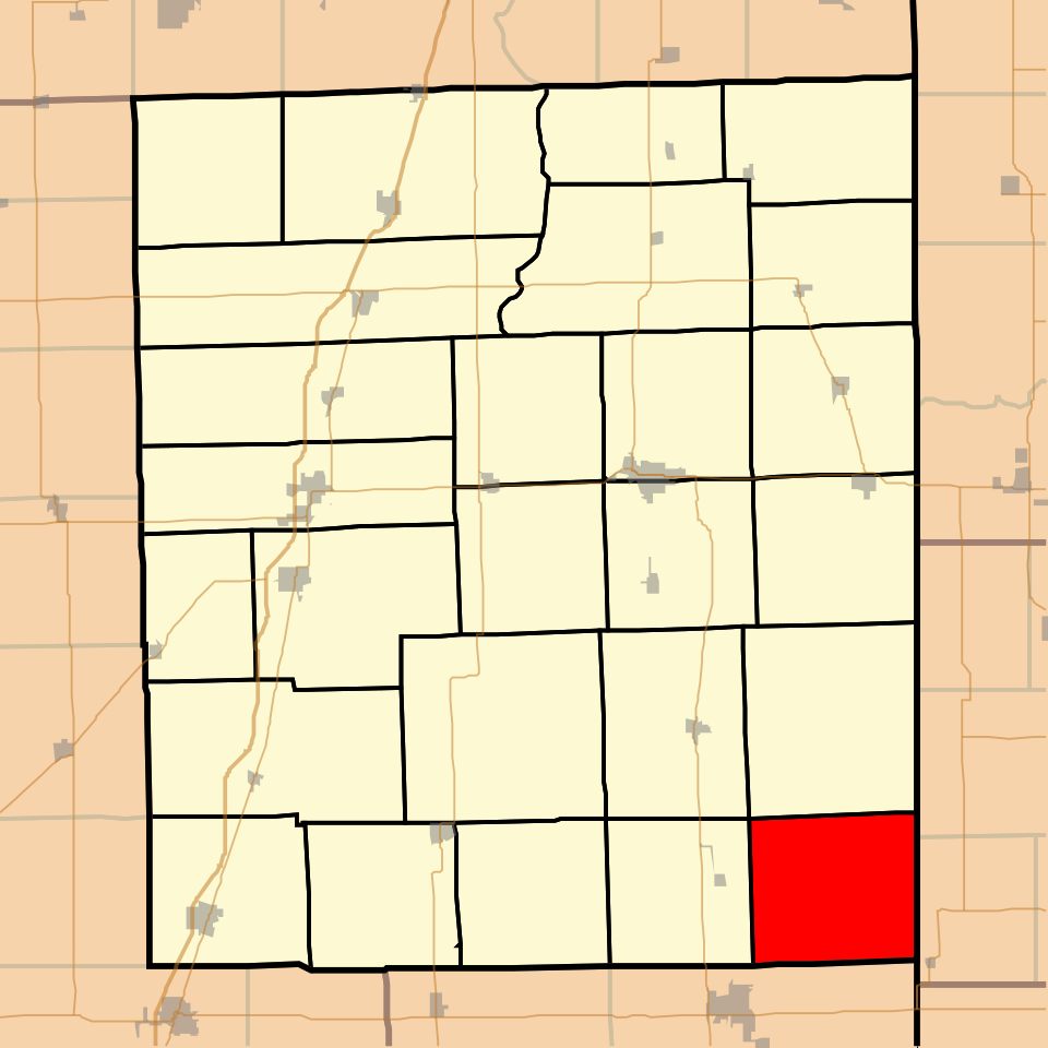 Locator map of Prairie Green