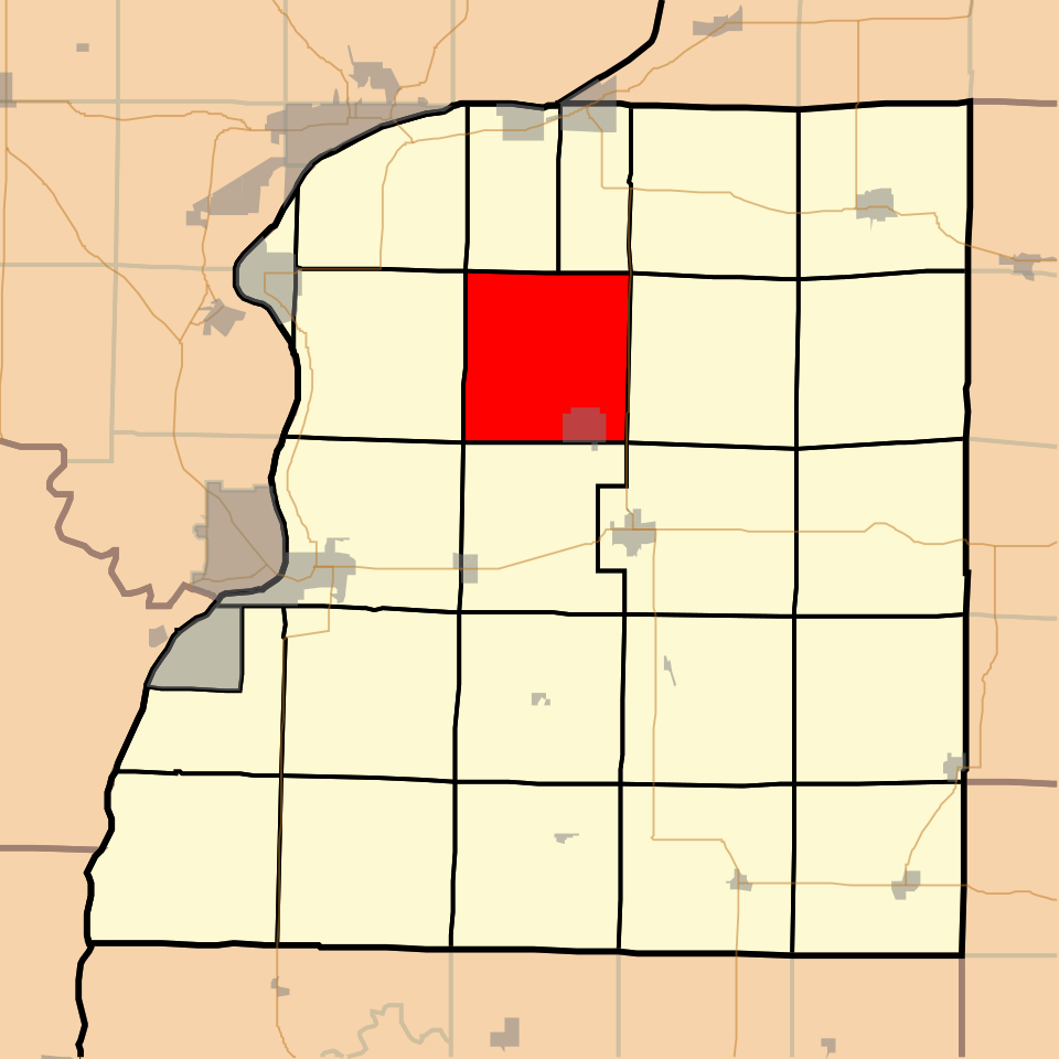 Locator map of Rock Creek