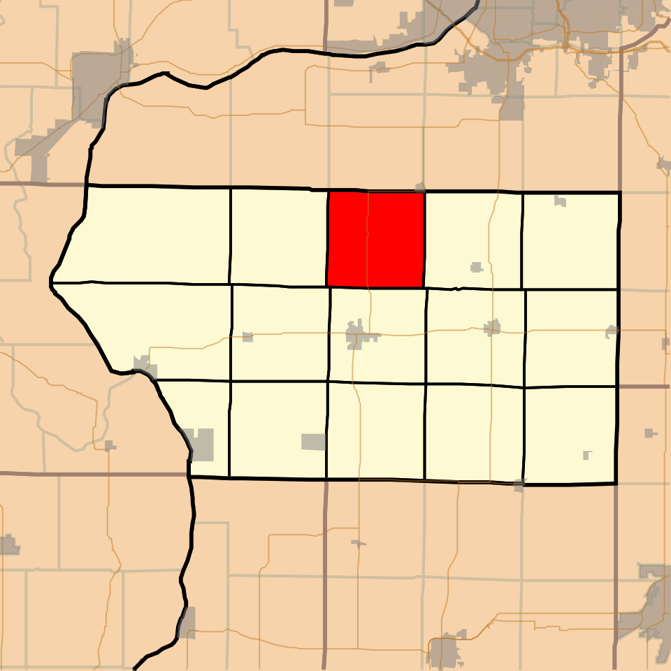 Locator map of Perryton