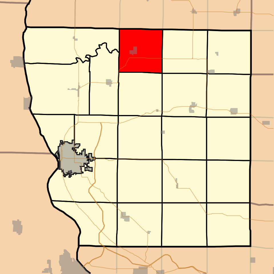 Locator map of Keene