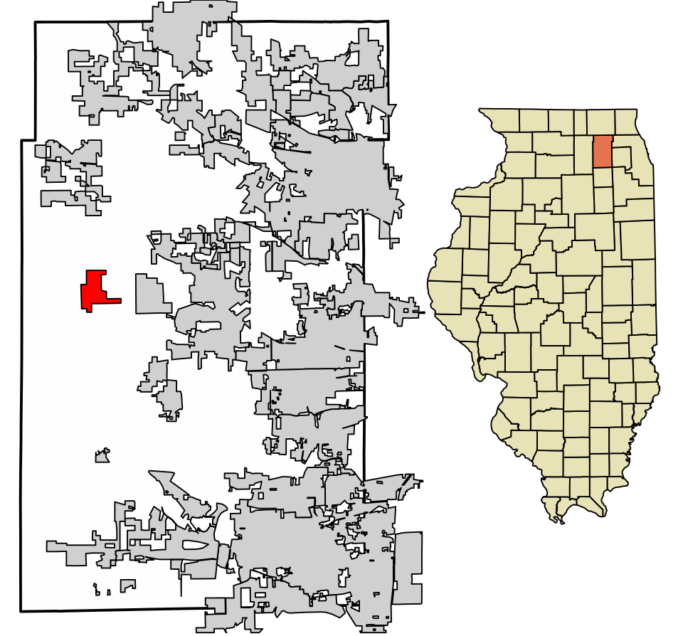 Locator map of Virgil