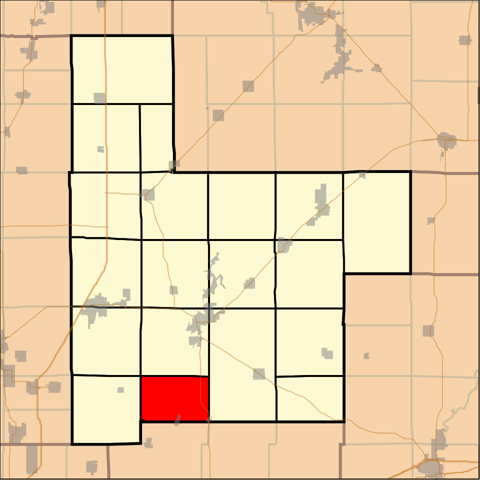 Locator map of Grisham
