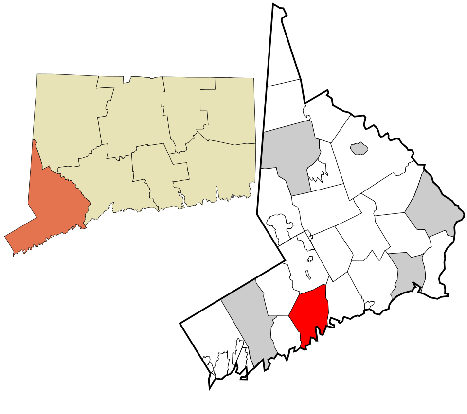 Locator map of Norwalk