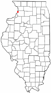 Locator map of Fulton