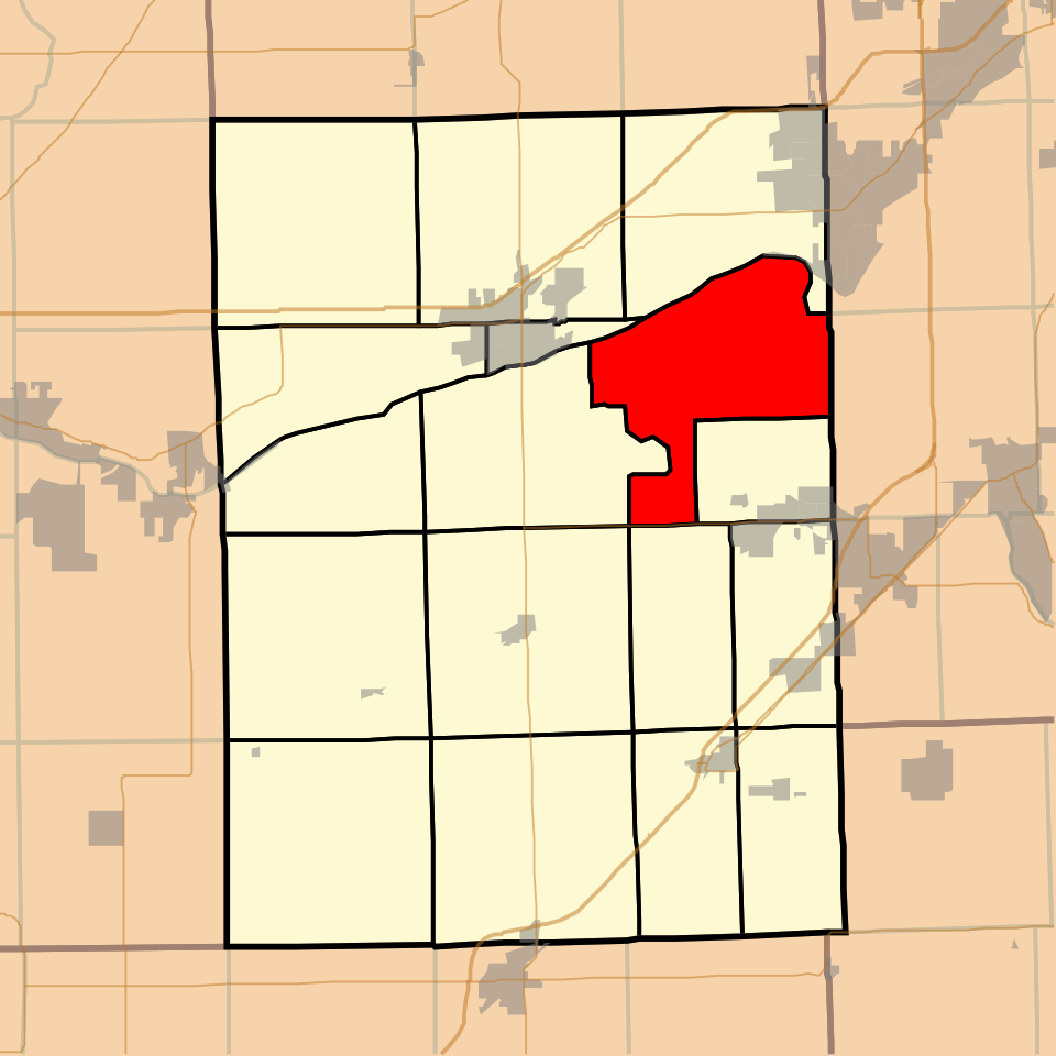 Locator map of Goose Lake