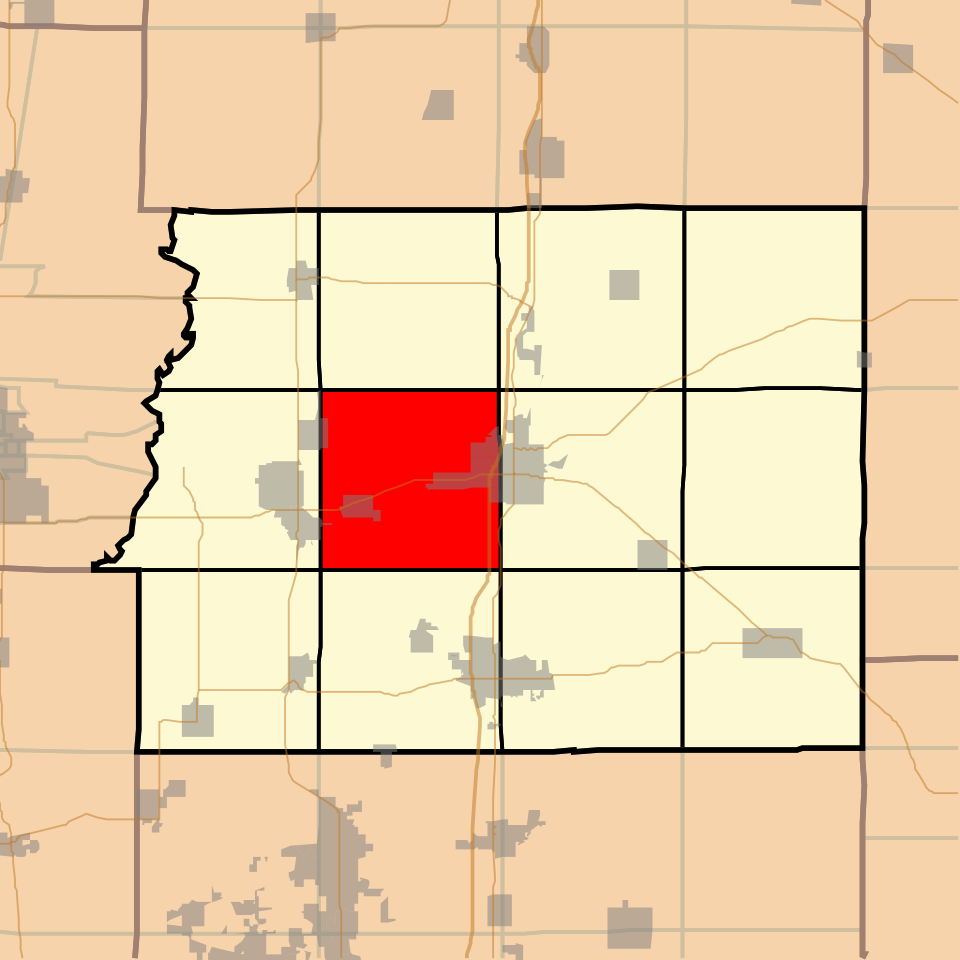 Locator map of Browning