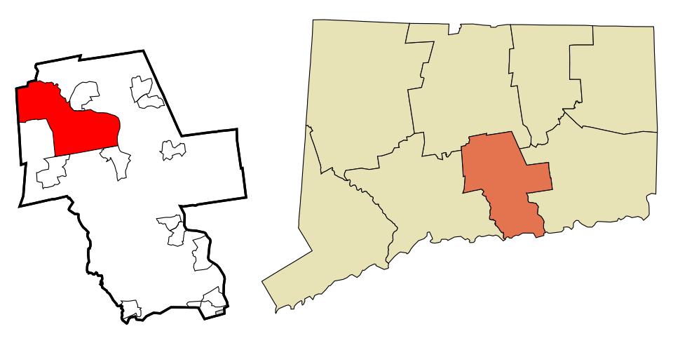 Map of Middletown