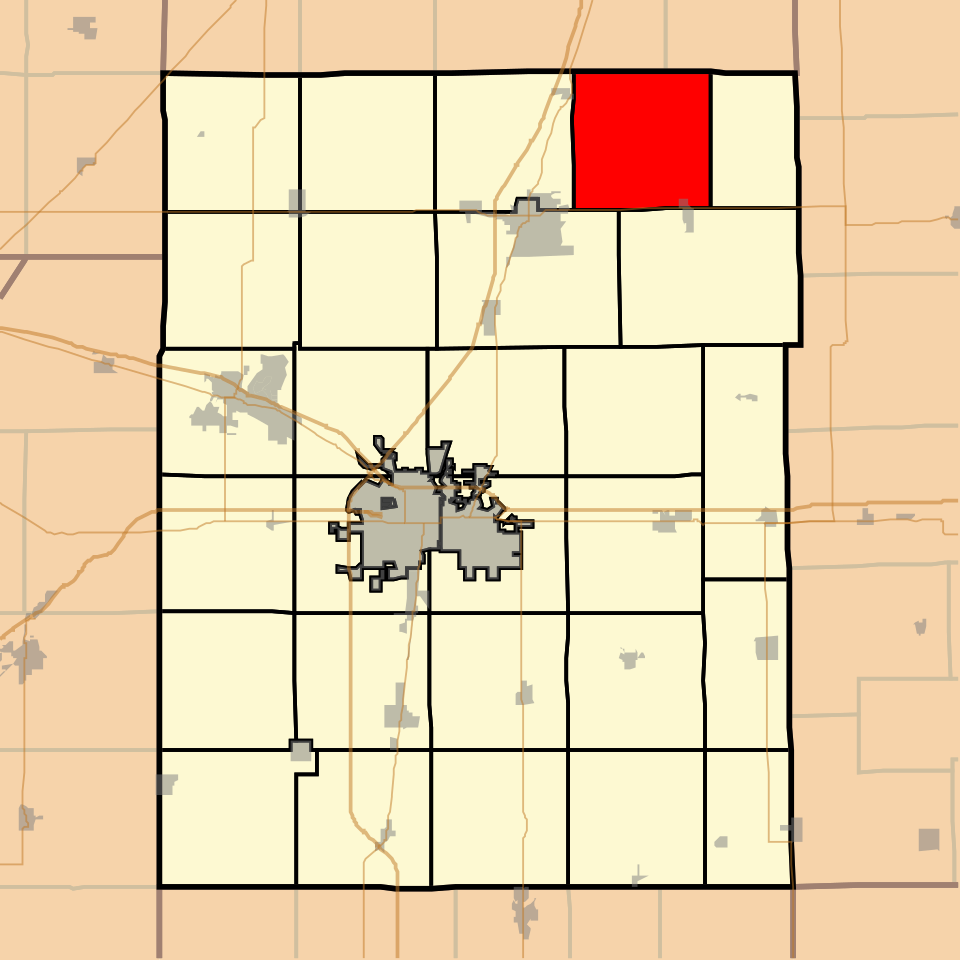 Locator map of Harwood