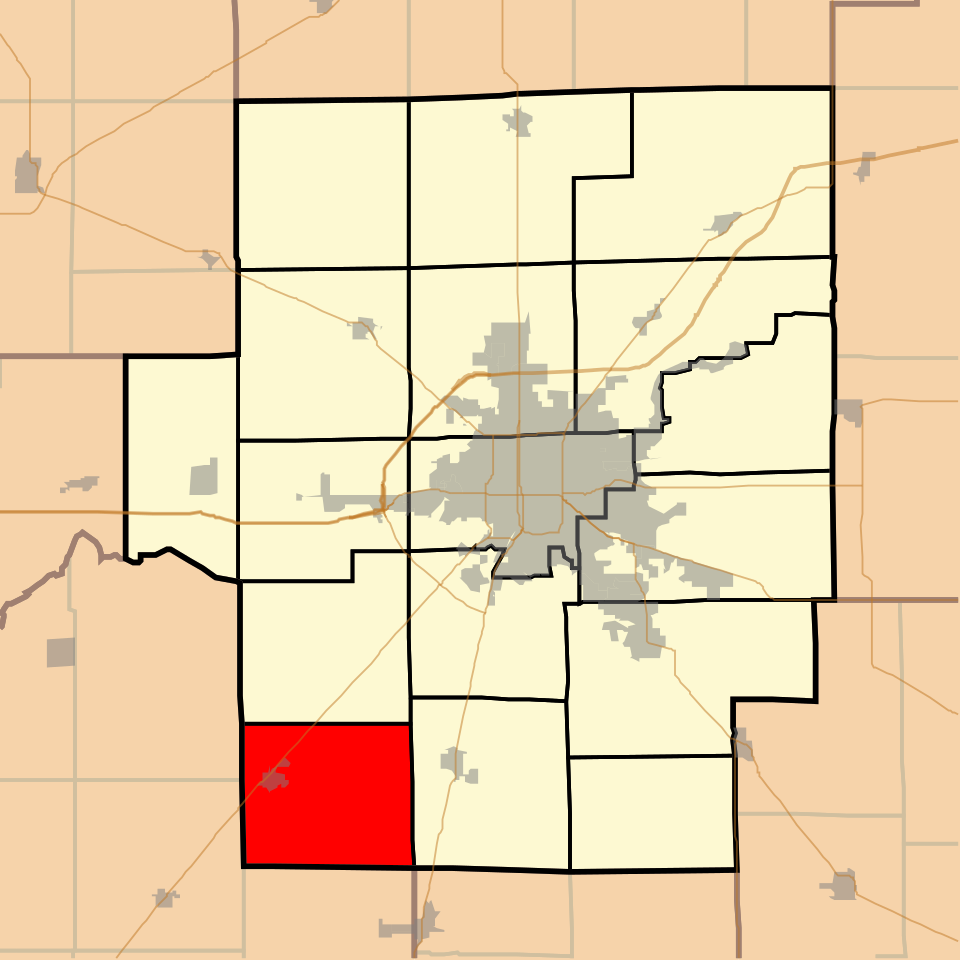 Locator map of Pleasant View