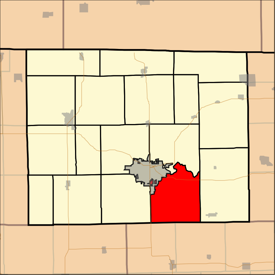 Locator map of Silver Creek