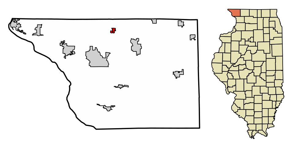Locator map of Scales Mound