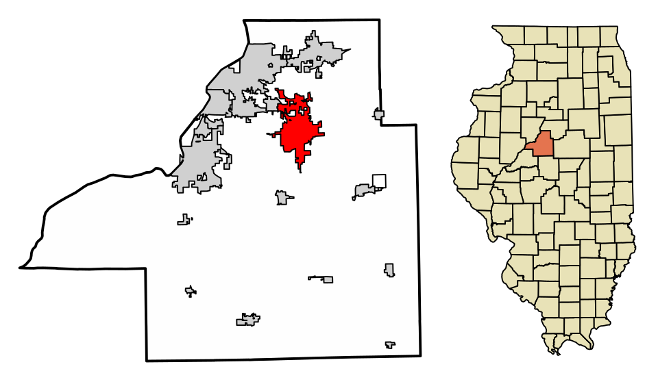 Locator map of Morton