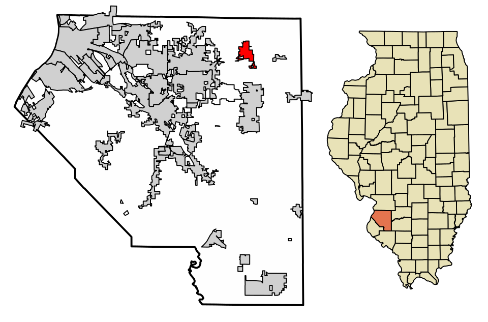 Locator map of Lebanon