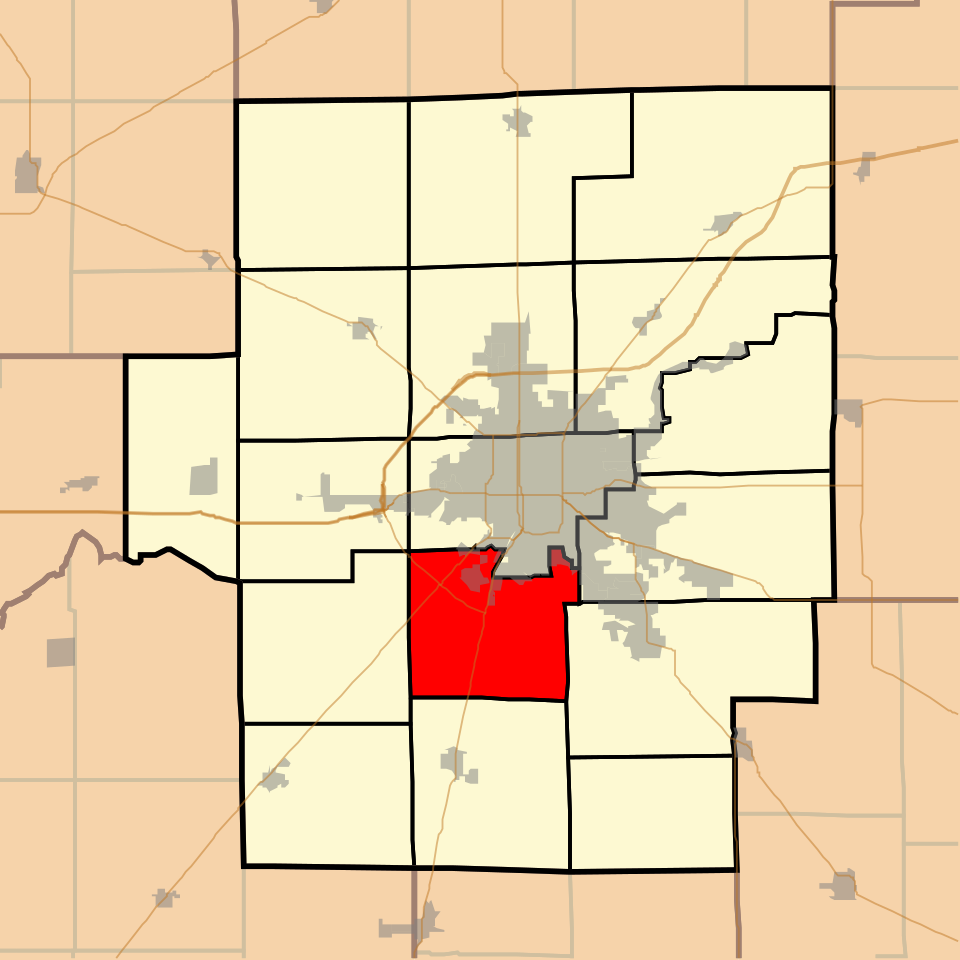 Locator map of South Wheatland