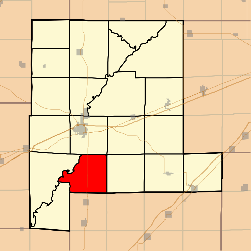 Locator map of Kaskaskia