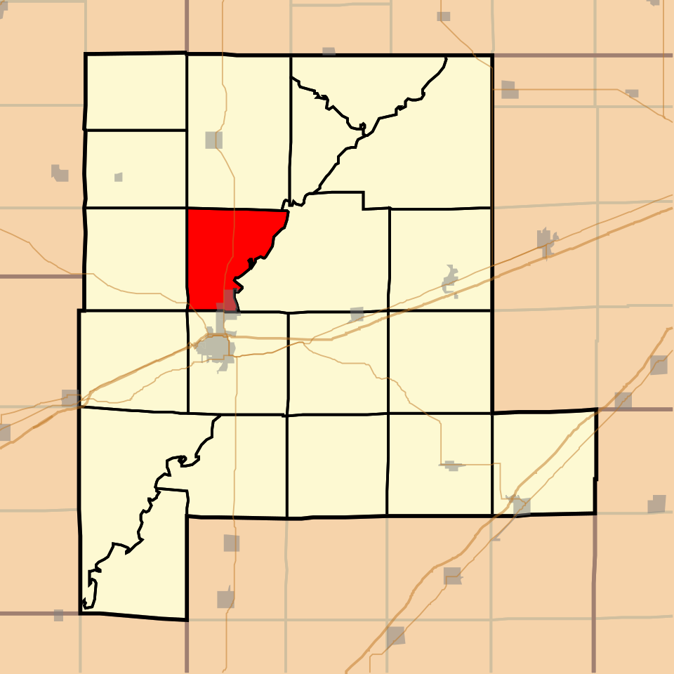 Locator map of Sharon
