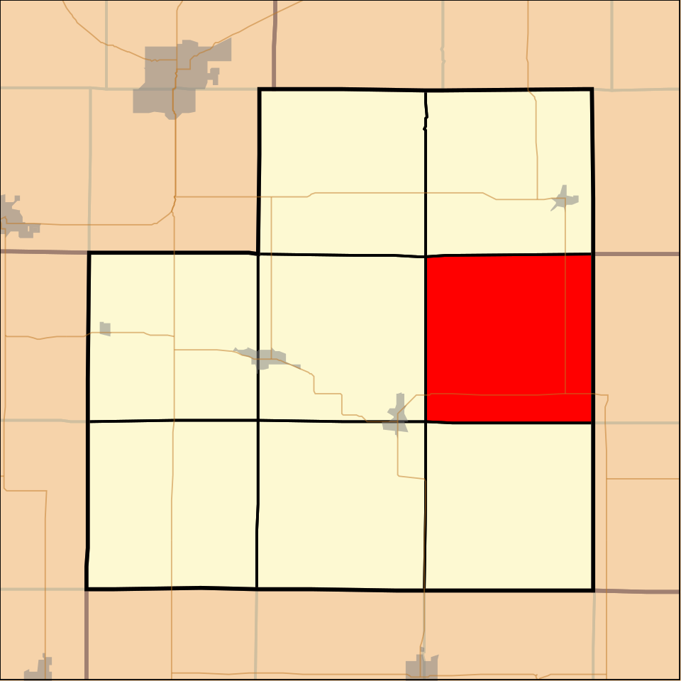 Locator map of Penn