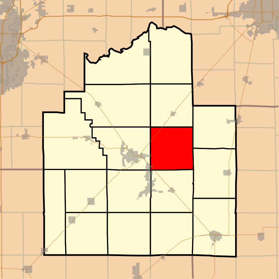 Locator map of May