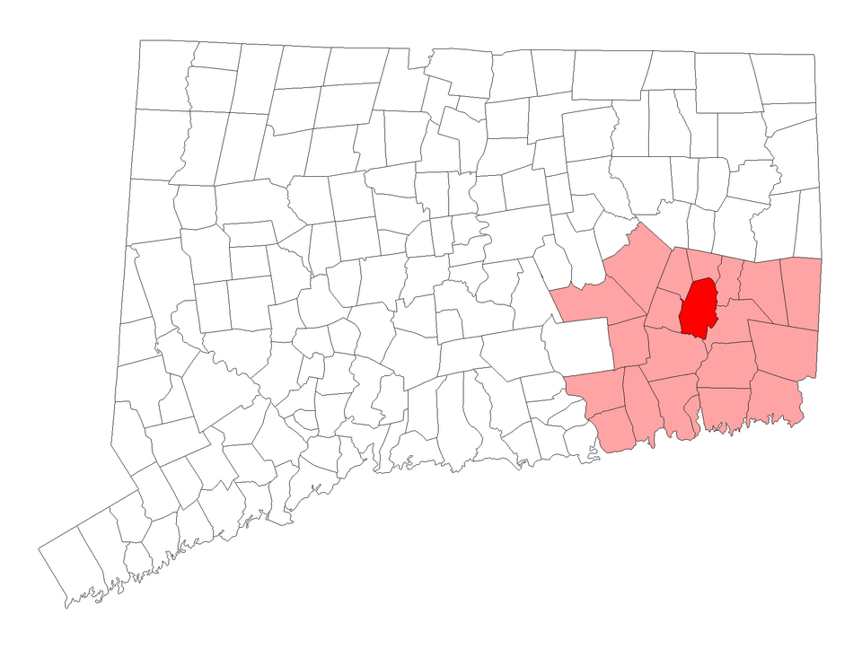 Locator map of Norwich
