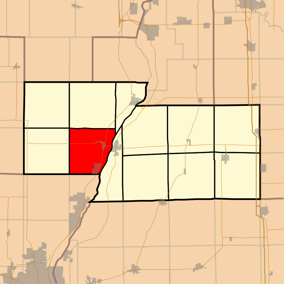 Locator map of Steuben