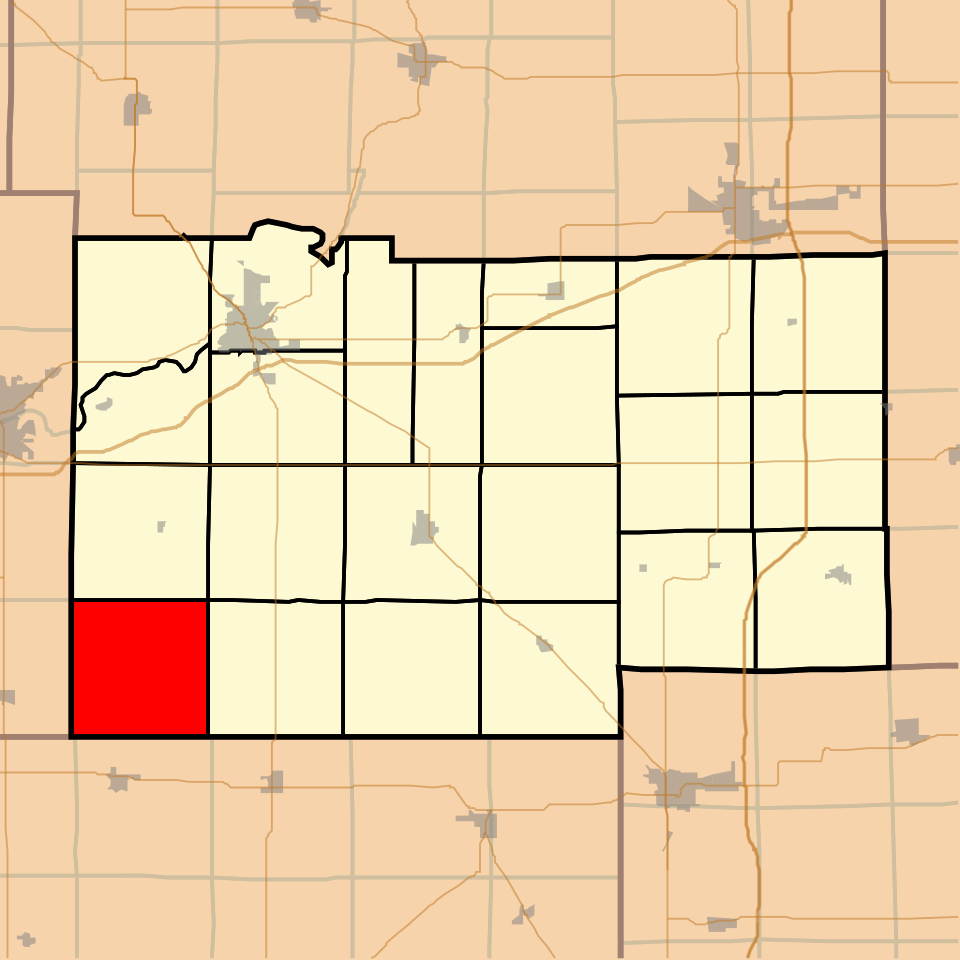 Locator map of Hamilton