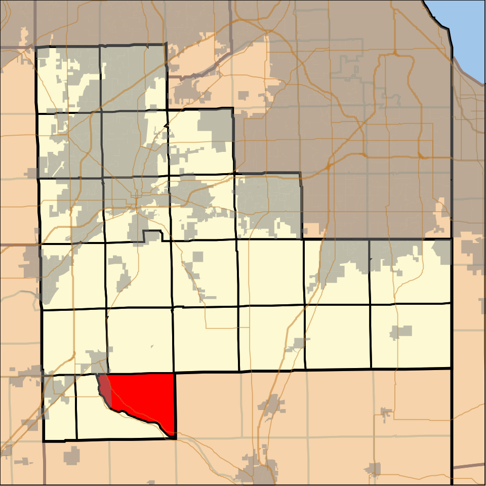 Locator map of Wesley