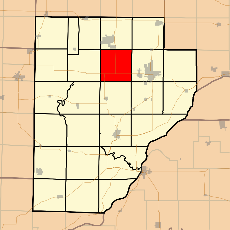 Locator map of Joshua