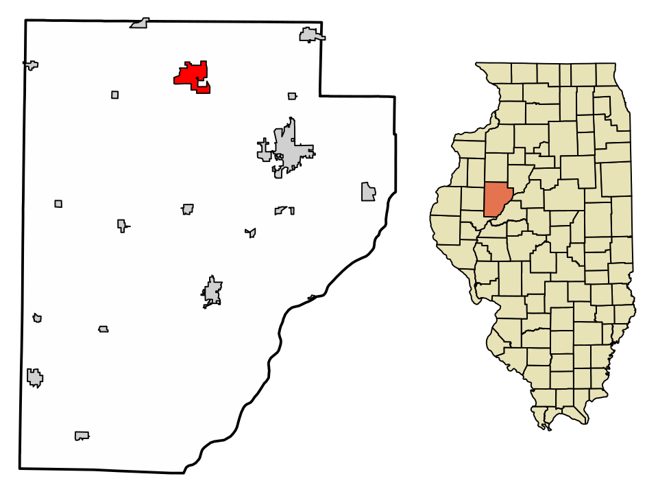 Locator map of Fairview