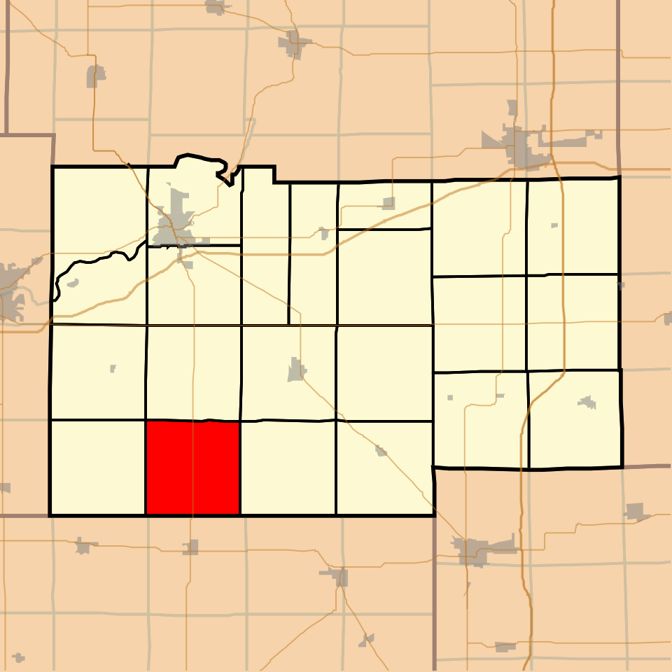 Locator map of East Grove