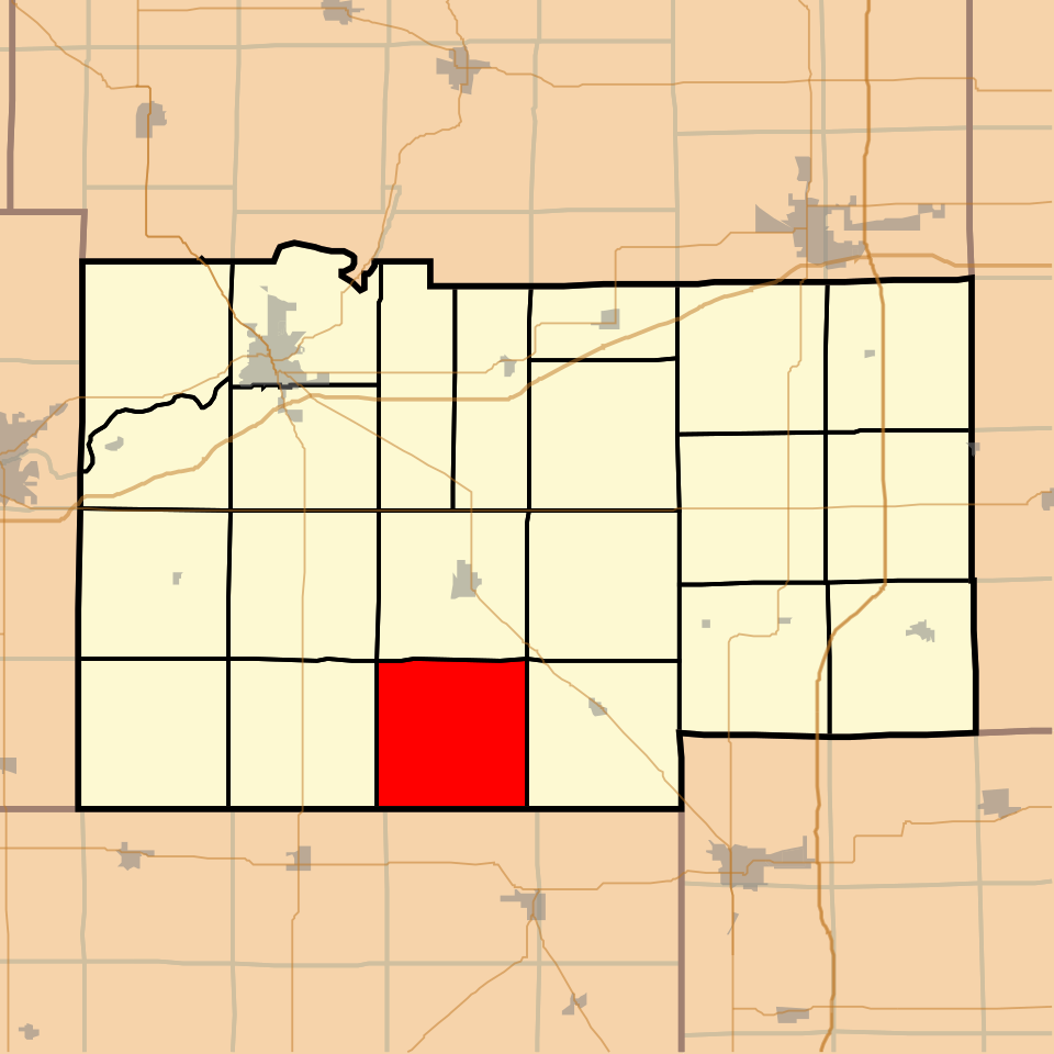 Locator map of May