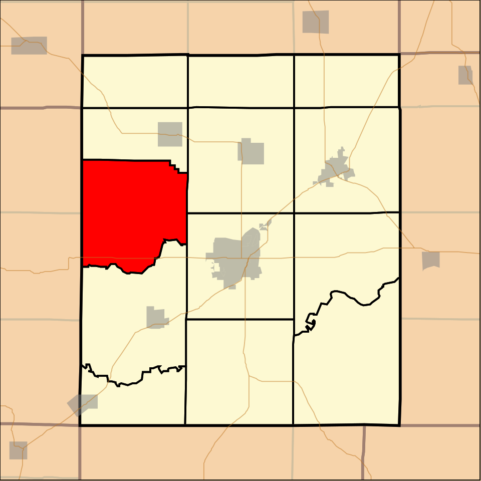 Locator map of Brushy
