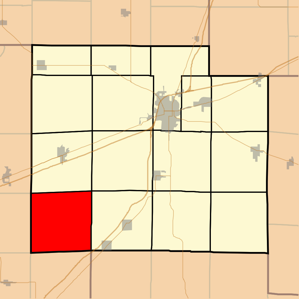 Locator map of West