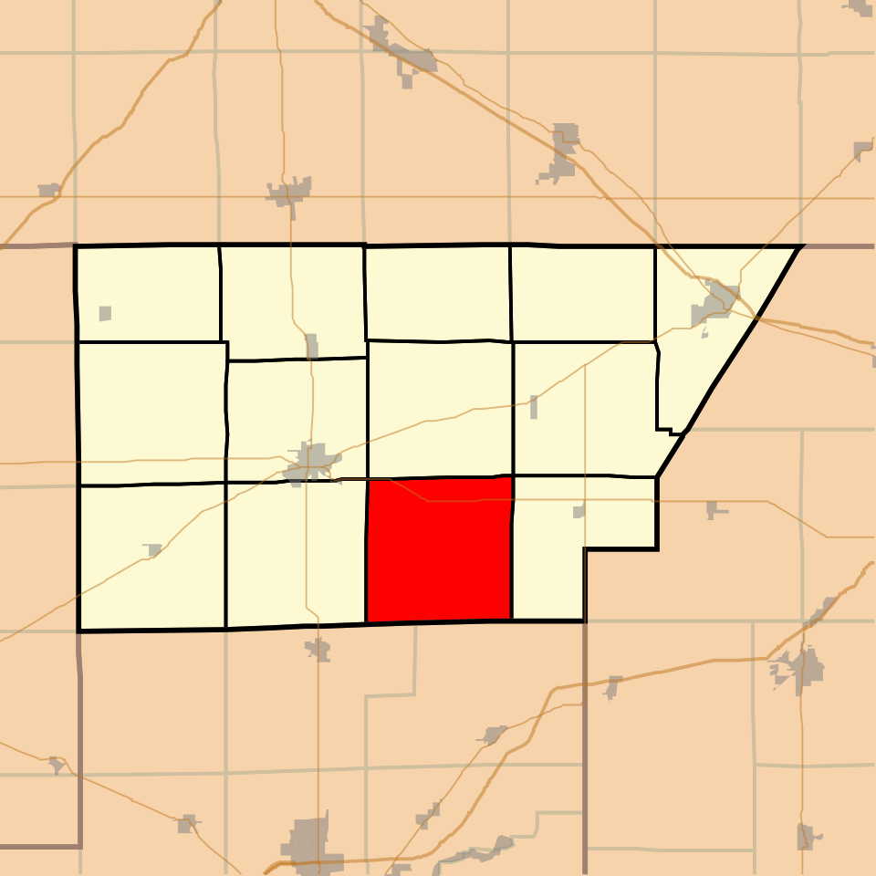 Locator map of Creek