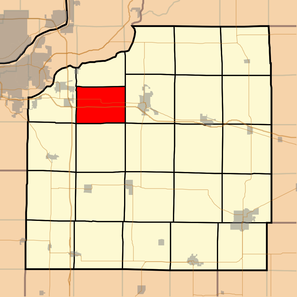 Locator map of Edford