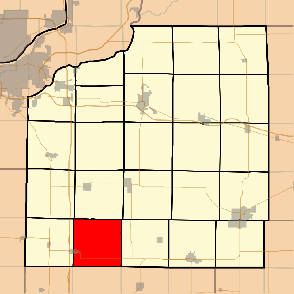 Locator map of Clover