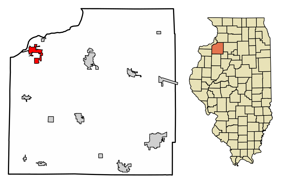 Locator map of Colona