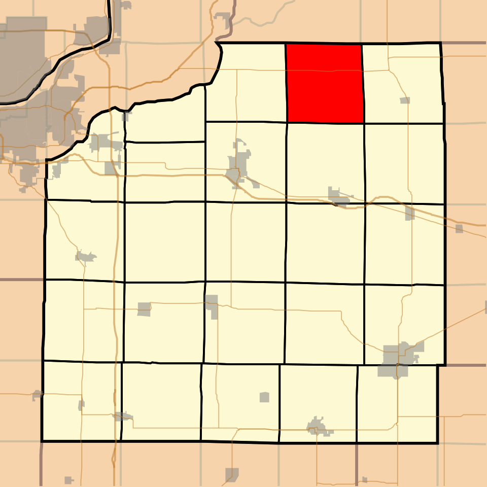 Locator map of Loraine