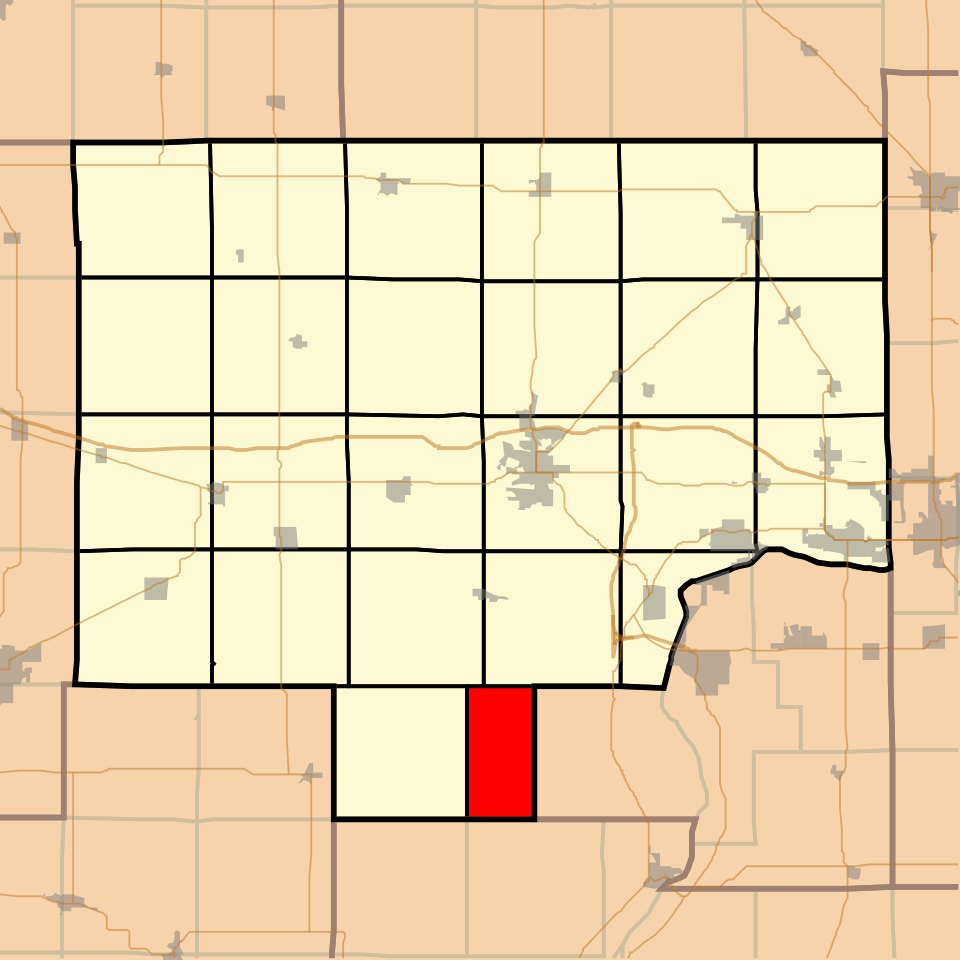 Locator map of Wheatland