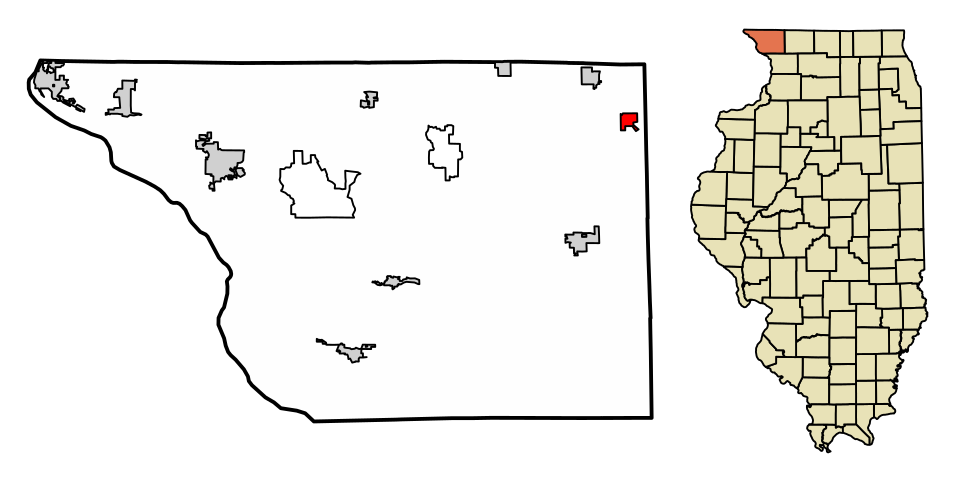 Locator map of Nora