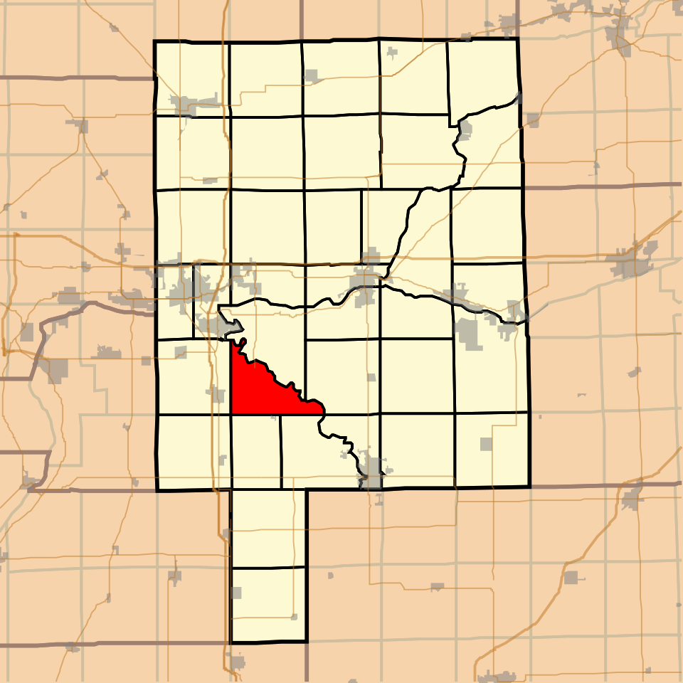 Locator map of Vermillion