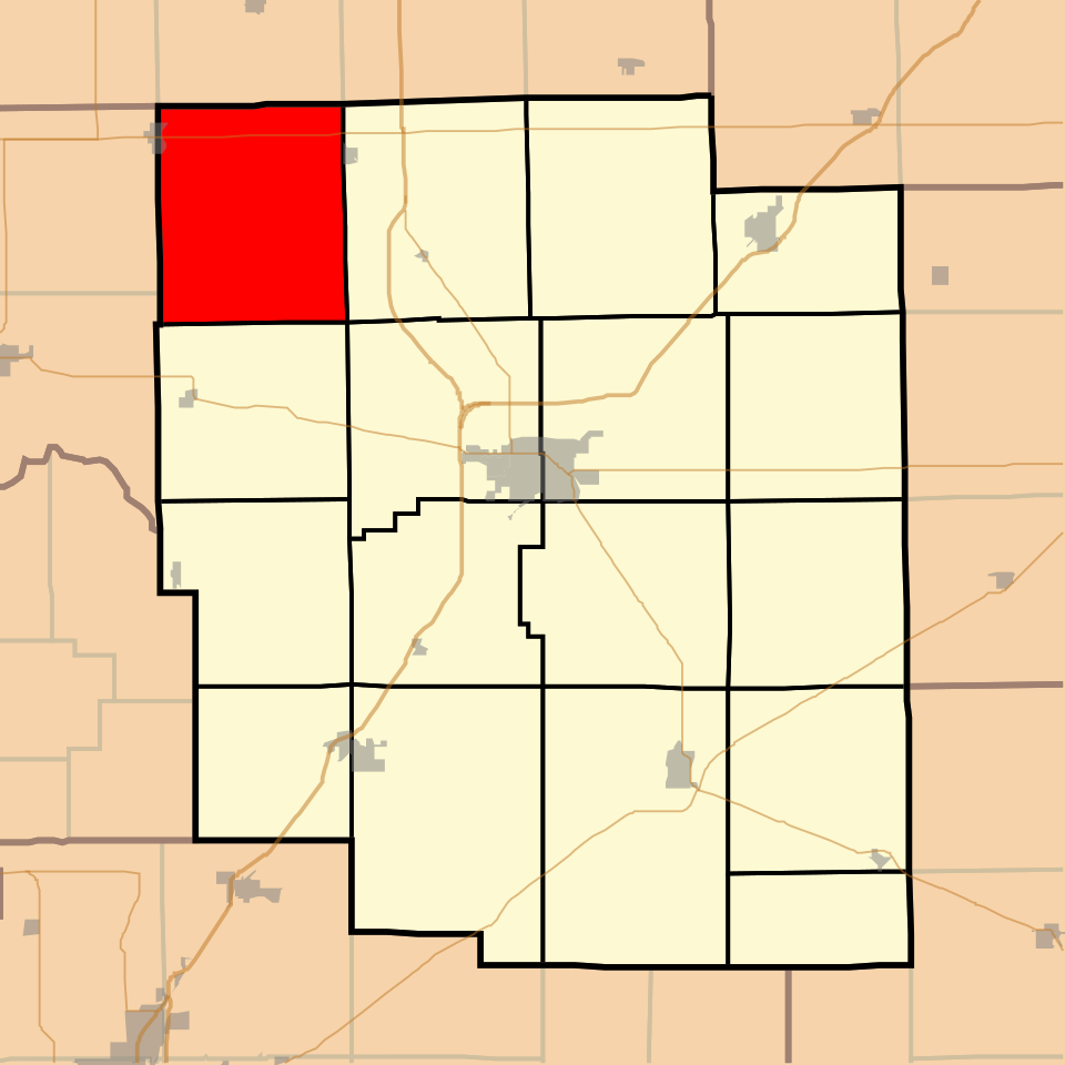 Locator map of Prairie Creek