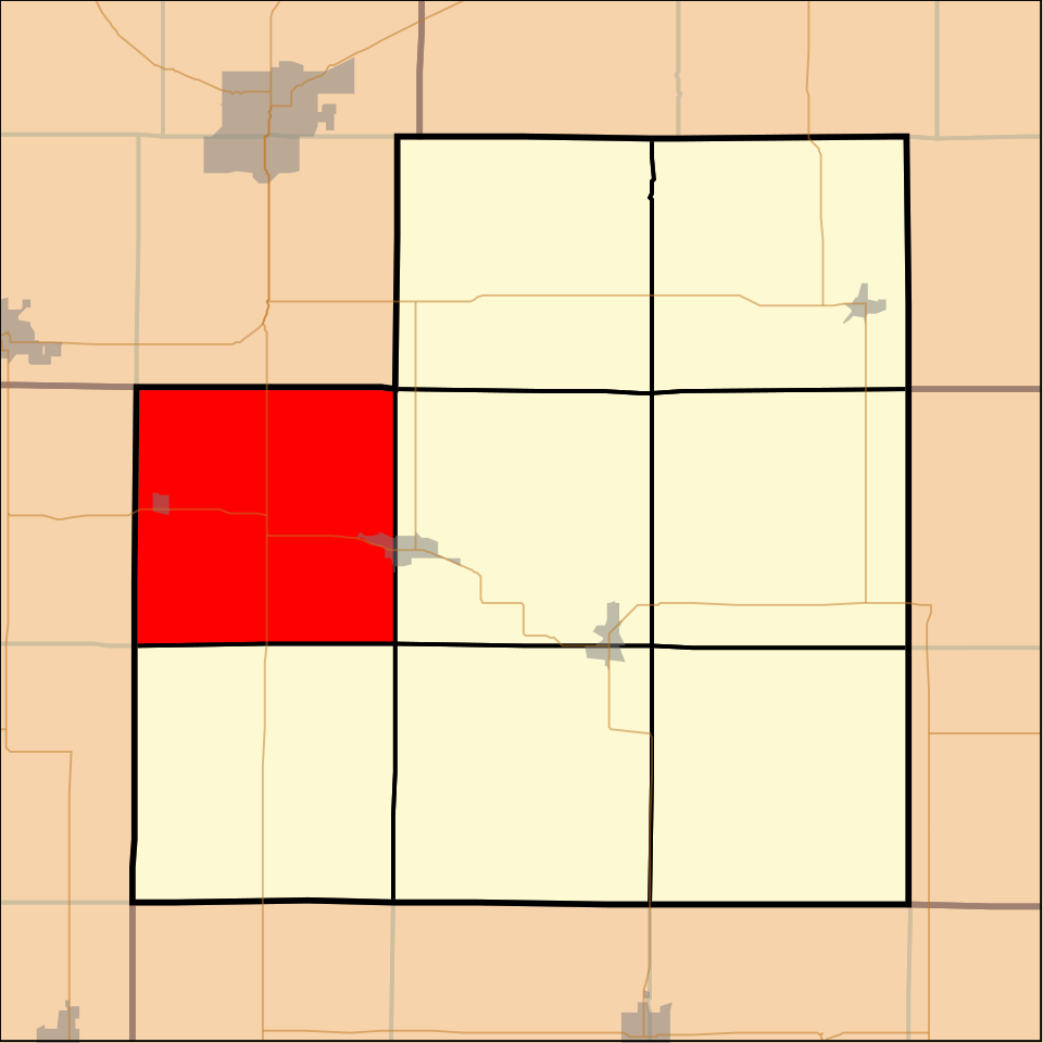 Locator map of Goshen