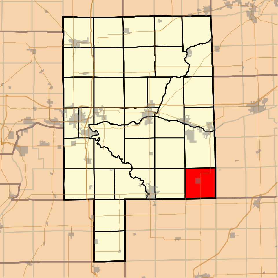 Locator map of Allen