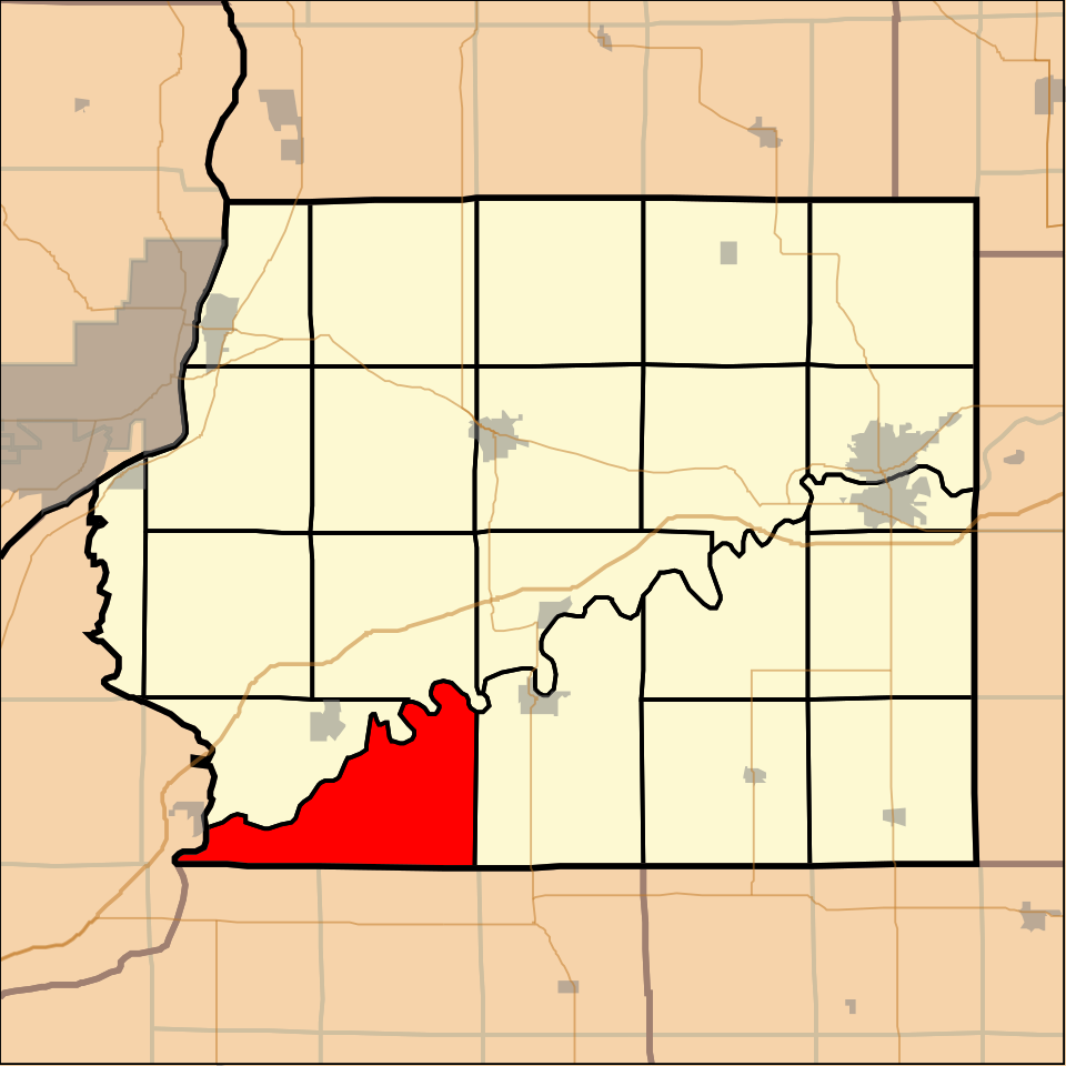 Locator map of Portland